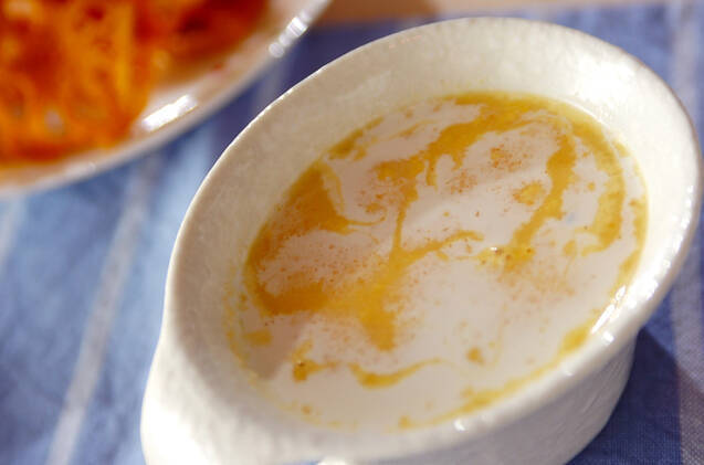 ニンジンのまろやかスープ