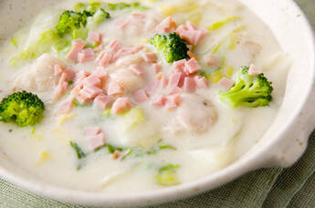 白菜のクリーム煮