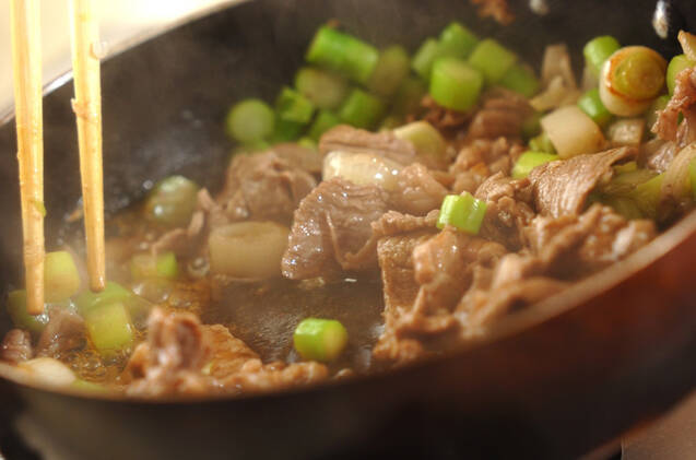 牛肉の中華風炒めの作り方の手順2