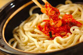 かんたん水炊き＋トロトロ卵のキムチうどんの作り方1