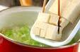 豆腐のみそ汁の作り方の手順5