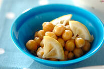 ヒヨコ豆のバターレモン煮