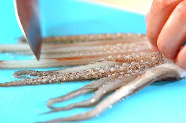 イカ団子の作り方の手順1