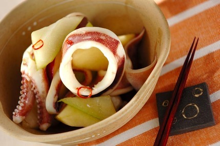 イカのエスニックサラダ