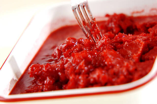 フランボワーズシャーベットの作り方の手順4