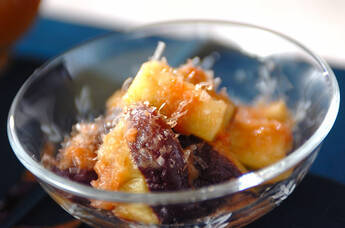 レンジナス・梅肉和え