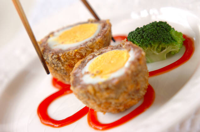 ゆで卵まるごと！スコッチエッグの作り方の手順7