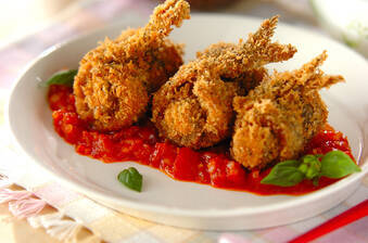 イワシの大葉とチーズ巻き