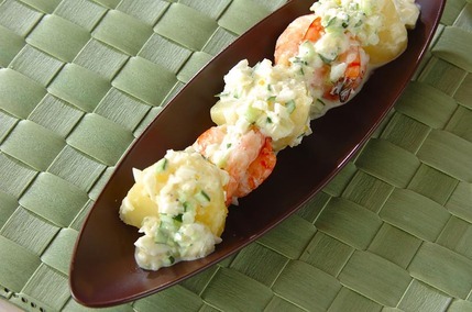 エビのタルタル和え