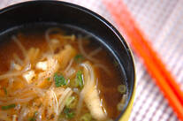 糸コンのみそ汁