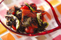 ヒジキとランチョンミートのサラダ