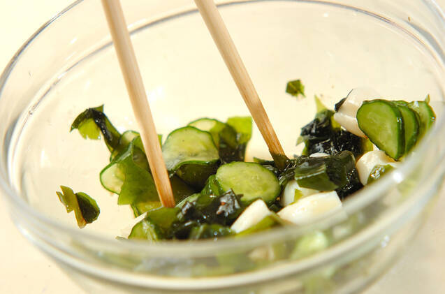 イカの酢の物の作り方の手順4