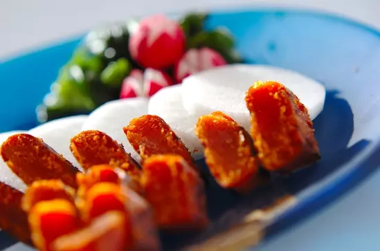 焼きからすみ 副菜 レシピ 作り方 E レシピ 料理のプロが作る簡単レシピ 焼きからすみ 副菜 レシピ 作り方 E レシピ 料理のプロが作る簡単レシピ