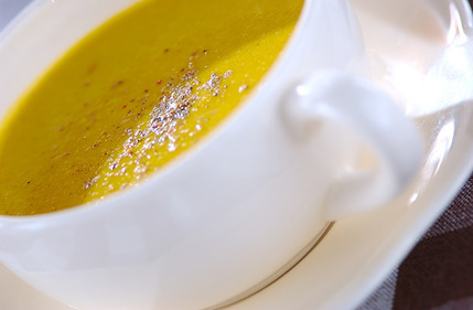 カボチャのスープ