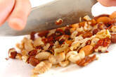 ナッツのカラメルタルトの下準備4
