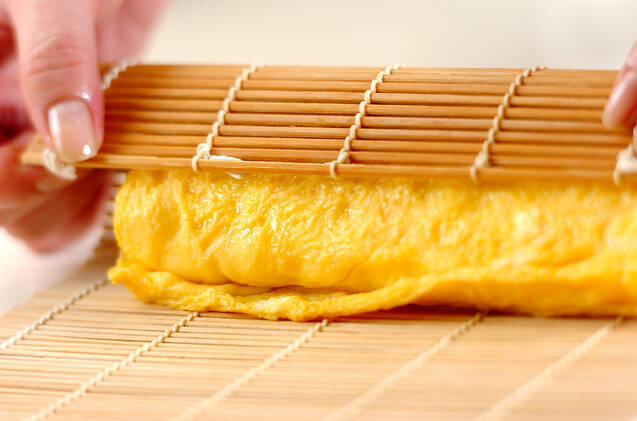 だし巻き卵の作り方の手順4