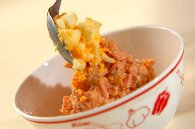 トマトのポテトサラダの作り方の手順4