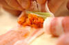 白菜キムチとセロリの豚肉巻きの作り方の手順2