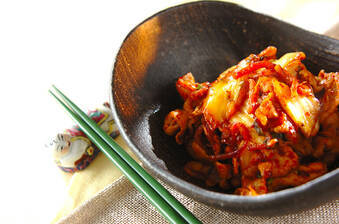 シンプル豚キムチ