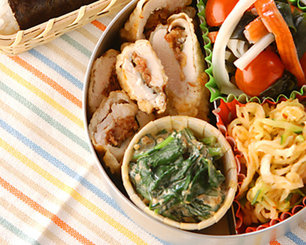 ほうれん草のゴママヨ和え