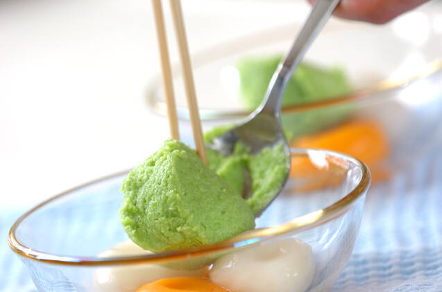 ずんだ白玉の作り方の手順3