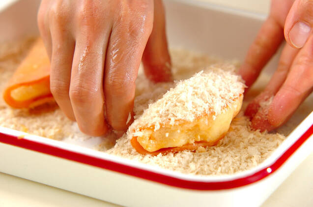 タラモサンドフライの作り方の手順7