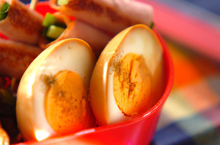 タレ漬けゆで卵