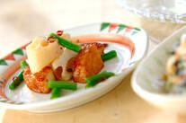 レンコンの塩炒め