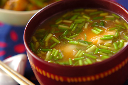 ユリネのみそ汁