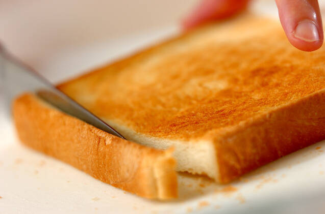 イチジクとブルーチーズのスティックオープンサンドの作り方の手順2