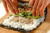 ブリの照り焼き巻寿司の作り方3