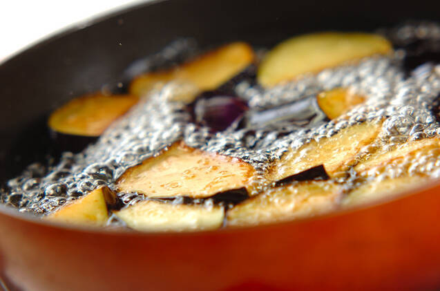 揚げナスの酢和えの作り方の手順4