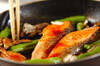 鮭の韓国風照り焼きの作り方の手順7