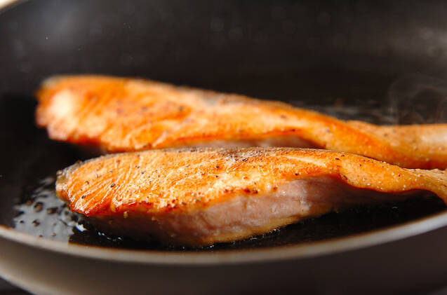鮭の韓国風照り焼きの作り方の手順5
