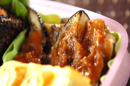 フライパンで簡単！焼きナスのみそダレ