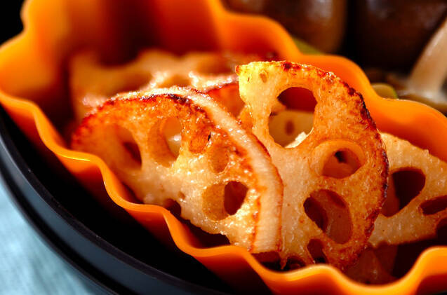 レンコンのソテー