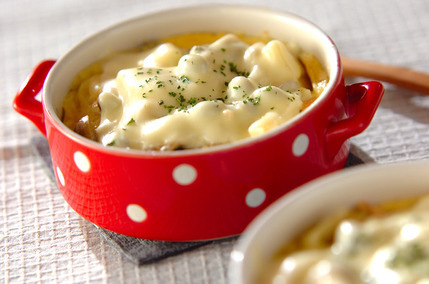 レンジで簡単オムレツ