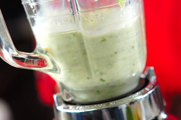 お腹すっきりキャベツとバナナのスムージーの作り方の手順3