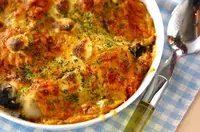 里芋のカレーチーズグラタン