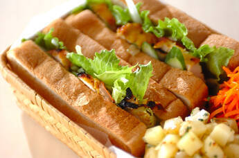 タンドリーチキンサンド