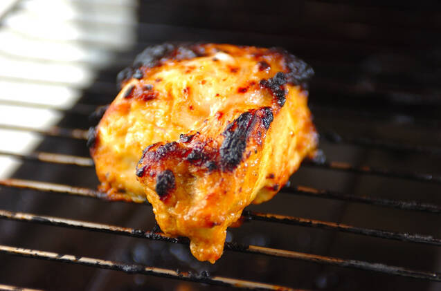 タンドリーチキンサンドの作り方の手順2