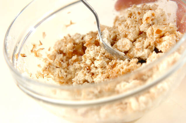 トマトの豆腐詰めサラダの作り方の手順2