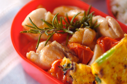 鶏肉の白ワイン蒸し煮