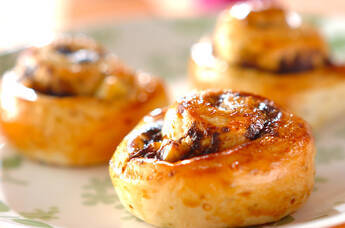 ミネラルたっぷり!のりチーズパン!