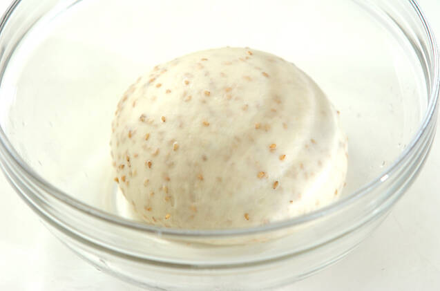 ミネラルたっぷり！のりチーズパン！の作り方の手順5