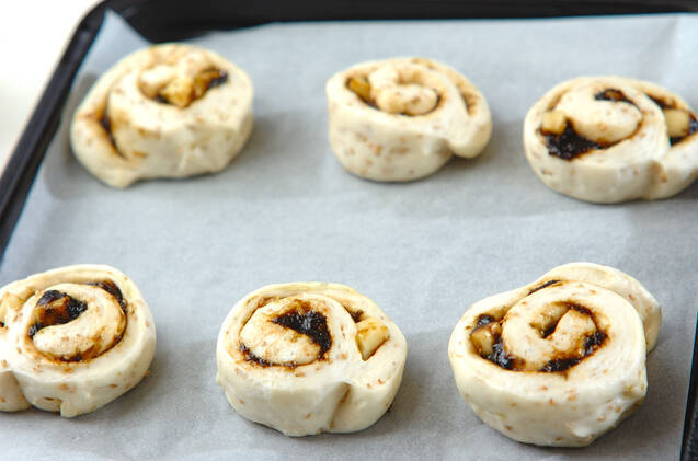 ミネラルたっぷり！のりチーズパン！の作り方の手順10