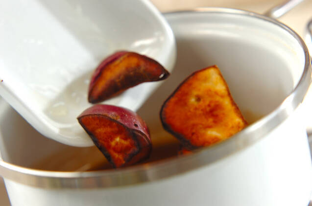 大学芋の作り方の手順4