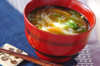 糸コンのみそ汁