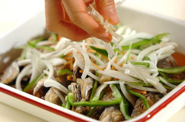 アジの南蛮漬けの作り方の手順10