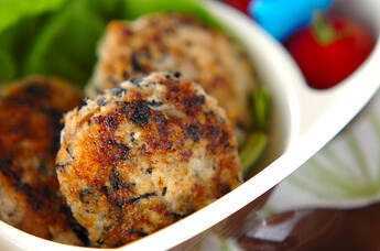 ヒジキ入り豆腐ハンバーグ